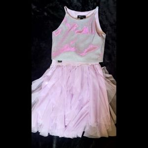 BCX two-piece skirt set